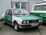 Pkw BMW 5 als Funkstreifenwagen der hamburger Polizei beim Museumsfest des Blaulichtmuseums in Beuster 22.07.2009