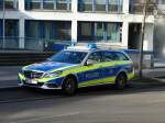 Polizei Heidelberg Mercedes Benz E-Klasse FustW am 29.01.16 in Heidelberg