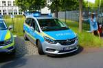 Opel Zafira FustW am 11.06.22 in Wiesbaden beim der offenen Tür der Polizei