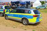 Polizei Hessen VW Passat FustW am 08.06.23 auf dem Hessentag in Pfungstadt