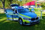 Autobahnpolizei Hessen BMW 5er FustW am 16.09.23 bei der Polizeischau in Bad Soden Salmünster