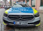 =MB E 300 de der LaPo Hessen ausgestellt beim H�nfelder Tag des Blaulichts im Mai 2026