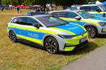 VW Passat FustW der Polizei Hessen am 22.08.26 bei der Polizeischau des Pr�sidium S�dosthessen in Schl�chtern