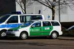 Opel Astra Caravan- Funkstreifenwagen der Polizei Halle (Saale).