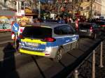 Opel Zafira der Polizei Frankfurt am Main am 15.12.13 