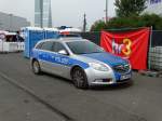 Opel Insignia der Polizei Frankfurt am Main am 28.06.14 in Frankfurt beim Osthafen Festival 2014