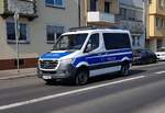 =MB Sprinter der  Bayrischen Landespolizei  unterwegs in Würzburg, 03-2022