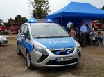 Polizei Hochheim am Main Opel Zafira FustW mit Blaulicht am 17.09.16 beim Katastrophenschutztag des Main Taunus Kreis in Hochheim am Main