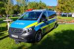 Autobahnpolizei Hessen Mercedes Benz Vito am 16.09.23 bei der Polizeischau in Bad Soden Salmünster