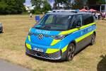 VW ID Buzz FustW der Polizei Hessen am 22.08.26 bei der Polizeischau des Pr�sidium S�dosthessen in Schl�chtern