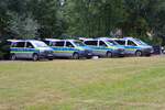 Mercedes Bemz Vito Streifenwagen der Hundestaffel der Polizei Hessen am 22.08.26 bei der Polizeischau des Pr�sidium S�dosthessen in Schl�chtern