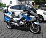 =BMW der hessischen Polizei, fotografiert in Fulda im Mai 2017