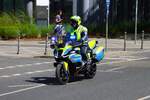 Polizei Hessen BMW R-Reihe der Motorradstaffel beim Radrennen in Frankfurt am Main am 01.05.26
