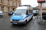Polizei Mercedes Benz Sprinter am 01.02.20 in Mainz Hbf 