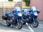 BMW Motorräder der Gendarmerie am 22/06/08.
