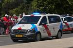 Mercedes Benz Vito, der luxemburgischen Polizei war bei der Militärparade in der Stadt Luxemburg teil. 23.06.2023