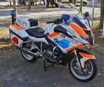 BMW R 1250RT, der luxemburgischen Polizei war auch beim Tag des Zivilschutzes in Diekirch zu sehen.