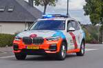 BMW X3, war bei der Skoda Tour de Luxemburg in der Fahrzeug Kolonne eingereiht.
