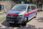 VW T6, der �sterreichischen Polizei, aufgenommen in Wien. 05.2026 