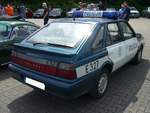 Heckansicht eines Daewoo-FSO Polonez Caro Plus. Ein ehemaliges Fahrzeug der polnischen Policja. Oldtimertreffen Nordsternklassik Gelsenkirchen am 24.06.2018.