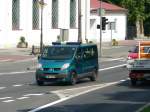 Straz Graniczna - Grenzpolizei in Slubice (bei Frankfurt Oder). Im Grenzgebiet fahren gemischte Streifen, und so war dieser Wagen mit polnischen und deutschen Polizisten besetzt. 1.6.2008