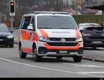 Kantonspolizei Solothurn mit VW unterwegs in Olten am 29.01.2023
