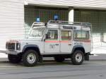 Land Rover der Polizei von Basel am 29.04.2010