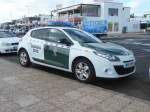 Renault Megane als Dienstfahrzeug der Guardia Civil, Lanzarote im Januar 2013