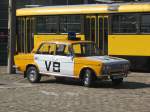 Ein alter Lada der ehemaligen Polizei von der CSSR war zu Gast bei der Feier 40 Jahre Tatra in Dresden.16.09.07.