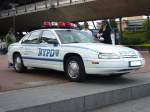 Bei diesem Chevrolet handelt es sich um ein ehemaliges Fahrzeug des NYPD.