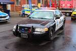 Ford Crown Victoria P71 US Police Car am 18.04.26 beim Blaulichttag im Henschel Museum Kassel