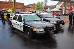 Ford Crown Victoria P71 US Police Car am 18.04.26 beim Blaulichttag im Henschel Museum Kassel