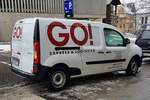 =MB Citan von Logistiker  GO!  unterwegs in Fulda im Dezember 2020