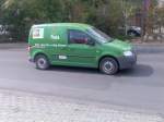 Ungarischer Postwagen: VW Caddy.