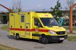 Rettungswagen Mercedes-Benz Sprinter 318CDI NVC3 Aufbau WAS & Autographe der Feuerwehr Vilvoorde, Aufnahme am 28.05.2011