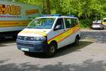 ASB Trier VW T5 MTW am 18.06.22 bei der Bundesübung des ASB in Mainz am Bereitstellungsraum