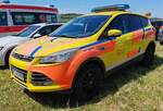 =Ford Kuga vom ASB aus dem Landkreis PFORZHEIM steht auf dem Parkplatz der 2025er Rettmobil in Fulda
