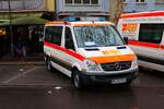ASB Regionalverband Katastrophenschutz Baden Württemberg Mercedes Benz Sprinter MTW am 16.02.26 Rosenmontag in Mainz