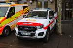 ASB Regionalverband Westhessen Ford Ranger NEF am 16.02.26 Rosenmontag in Mainz