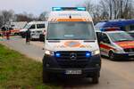 ASB Mercedes Benz Sprinter KTW (Sama Frankfurt 61/93-5) am 21.03.26 bei der FRARescueFusion