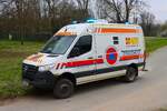 ASB Mercedes Benz Sprinter KTW (Sama Frankfurt 61/93-5) am 21.03.26 bei der FRARescueFusion