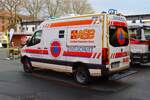 ASB Regionalverband Kassel-Nordhessen Mercedes Benz Sprinter 519 CDI (Sama Kassel-Nordhessen 25/93-1) am 18.04.26 beim Blaulichttag in Henschel Museum