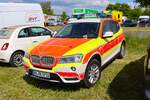 BRK OV Grafenau BMW X3 Kdow  am 16.05.25 auf dem Rettmobil Parkplatz in Fulda
