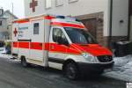 Mercedes Benz Sprinter Rettungwagen des Bayerischen Roten Kreuzes aus Coburg.
