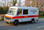 DLRG Frankfurt am Main Mercedes Benz Vario GW-taucher (Pelikan Frankfurt 54/57-1) am 21.03.26 bei der FRARescueFusion