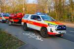 DLRG Frankfurt am Main Toyota Hilux GW-WR (Pelikan Frankfurt 55/58-2) am 21.03.26 bei der FRARescueFusion