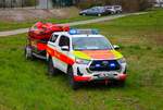 DLRG Frankfurt am Main Toyota Hilux GW-WR (Pelikan Frankfurt 55/58-2) am 21.03.26 bei der FRARescueFusion