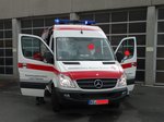 DRK Katastrophenschuzt Land Hessen Mercedes Benz Sprinter RTW am 15.06.16 beim Tag der Offenen Tür in Dörnigheim
