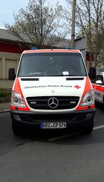 Rettungswagen RTW der DRK Zeulenroda.