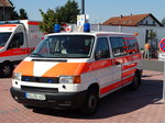 Deutsches Rotes Kreuz Ortsverband Maintal VW T4 (RK Main-Kinzig 19-19-2) am 25.09.16 beim Tag der Offenen Tür in Bischofsheim